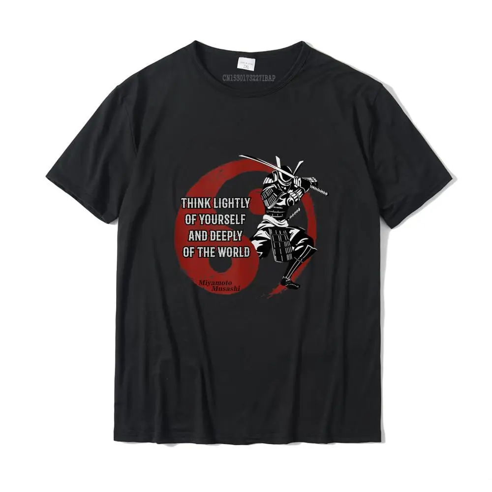 Samurai Miyamoto Musashi Wisdom Ronin Men Camisas Hombre Printing Cotton Mens Top T Shirt Printed Couples Magliette