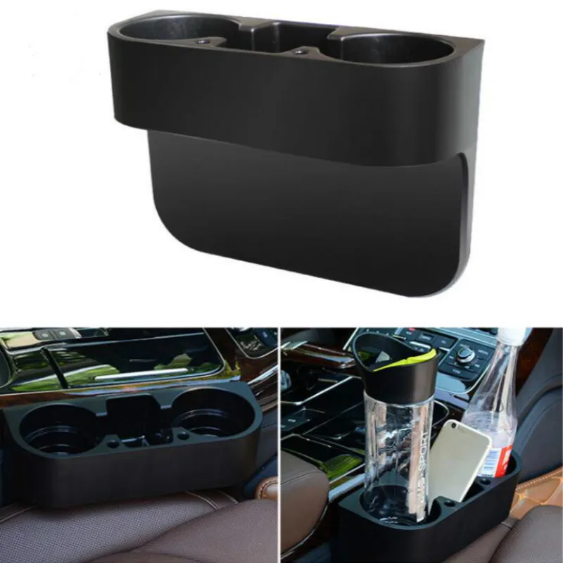 Multifunction Car Drink Holder Seat Gap Wedge Phone Bottle Glove Box Organizer