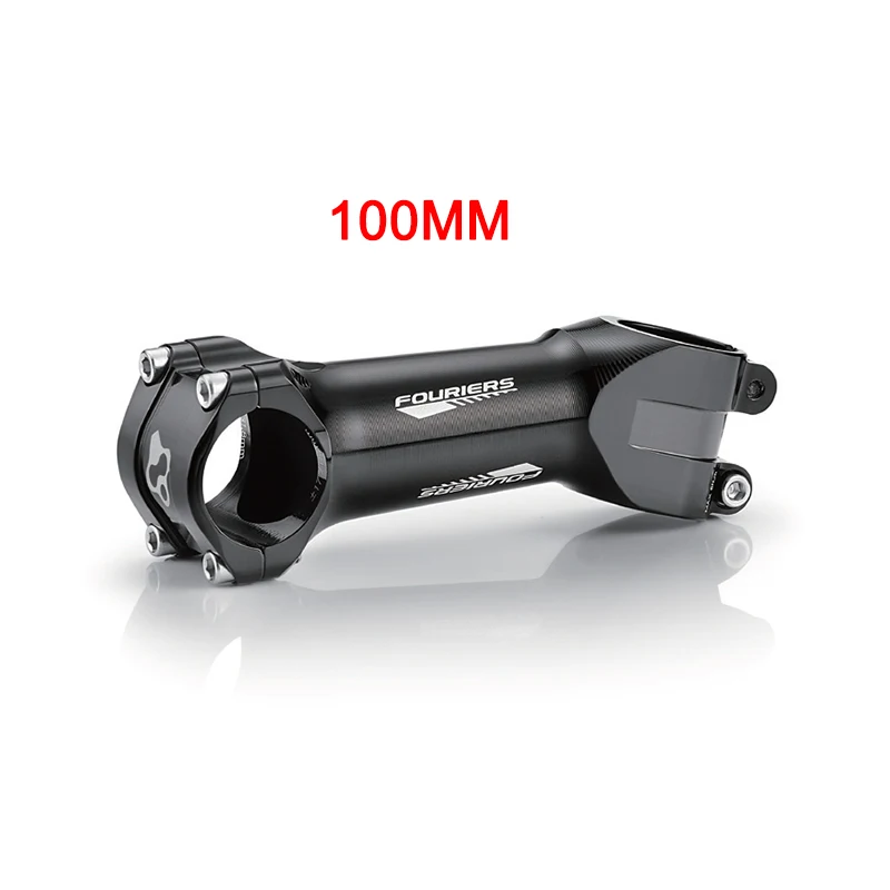 Алюминиевый CNC MTB XC Стержень 31,8 мм x 28,6 мм 1 1/" Стандартный 17 градусов крепление велосипедный велосипед Velo стебли 40 мм - Цвет: 100mm