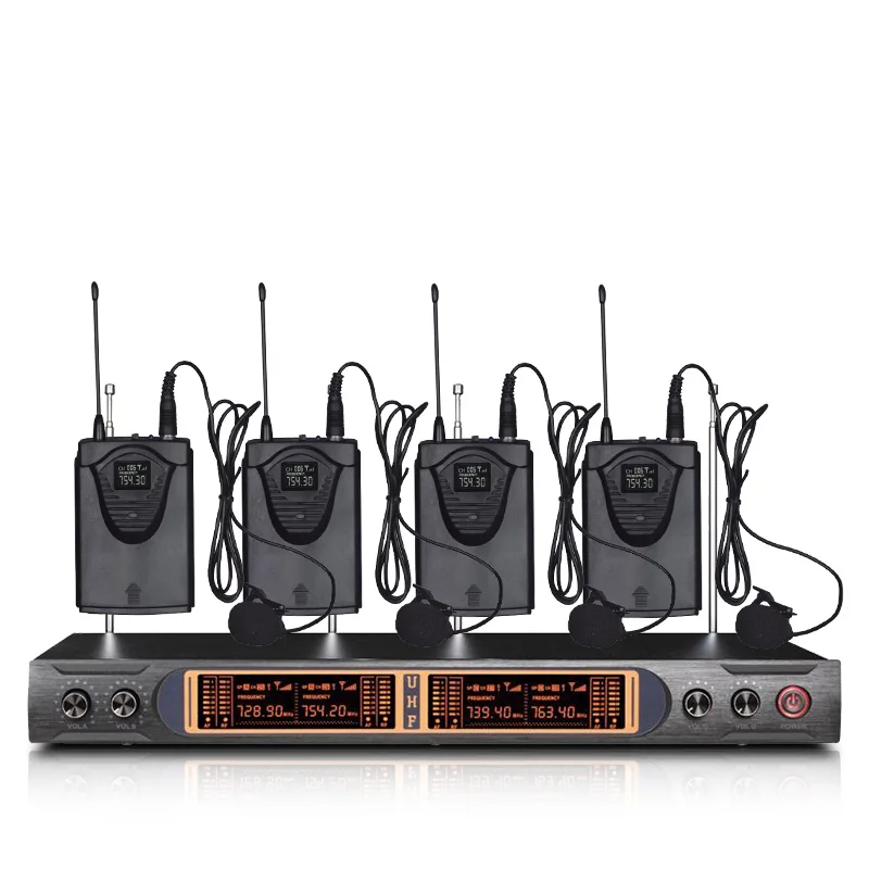 

VHF Wireless microphone system small and large school speech ring microphone