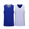 Double Sided Wearable Quick Dry Men Kids Basketball Jersey Uniforms Clothes Workout Double-deck Sleevess Sport Shirts 2