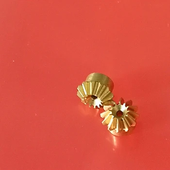 

0.4M 12T 1mm Bevel gear Transmission 45 degrees 90° 1:1 12 Teeth gear