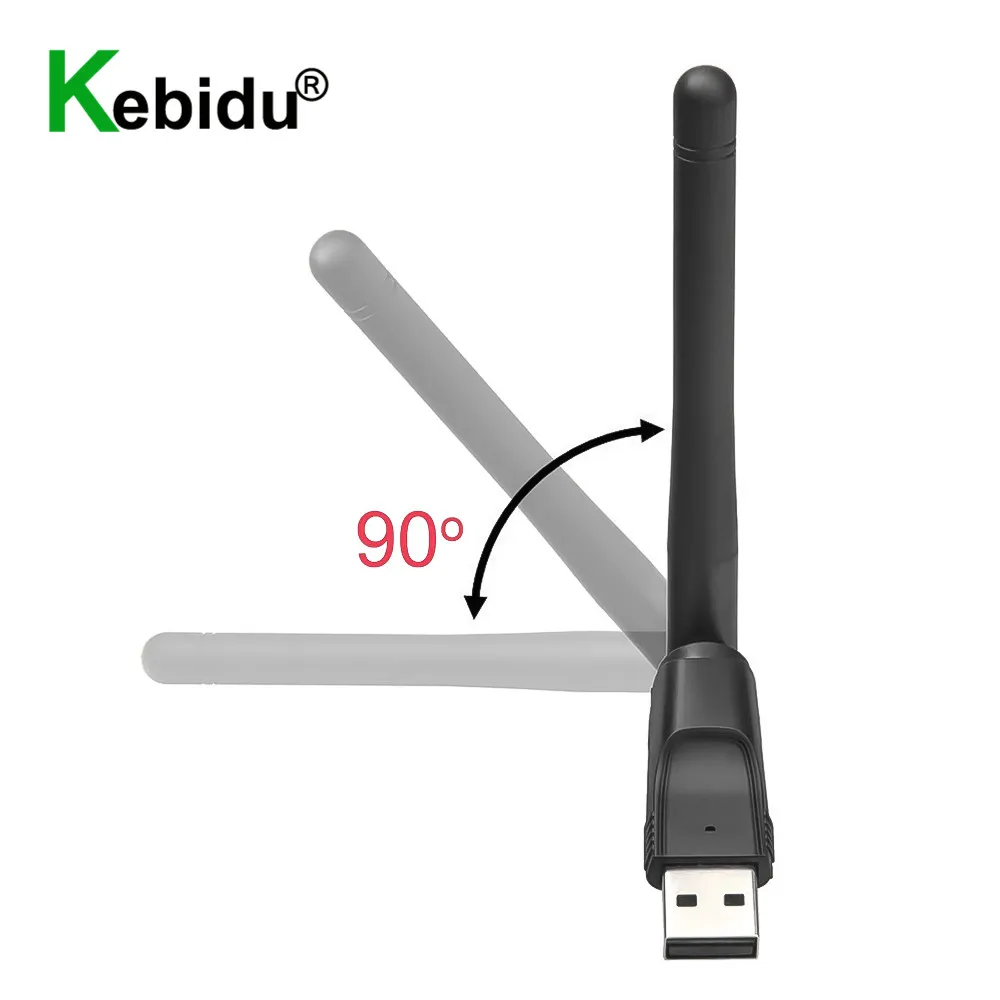 2.4G Ricevitore Wireless Usb Mt7601 Adattatore Wifi Usb Antenna 150Mbps Dongle Scheda Di Rete Laptop Tv Box Adattatore Wi-Fi