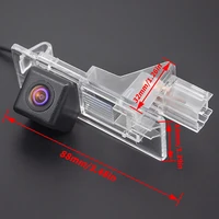 Rear View Reverse Camera for Renault Fluence/Renault Clio 4 2014 2015 CCD waterproof NIGHT backup Parking camera - Image 2