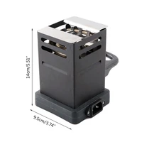 Portable Mini Square Charcoal Stove Electric Burner Hotplate Furnace Home Cook 2