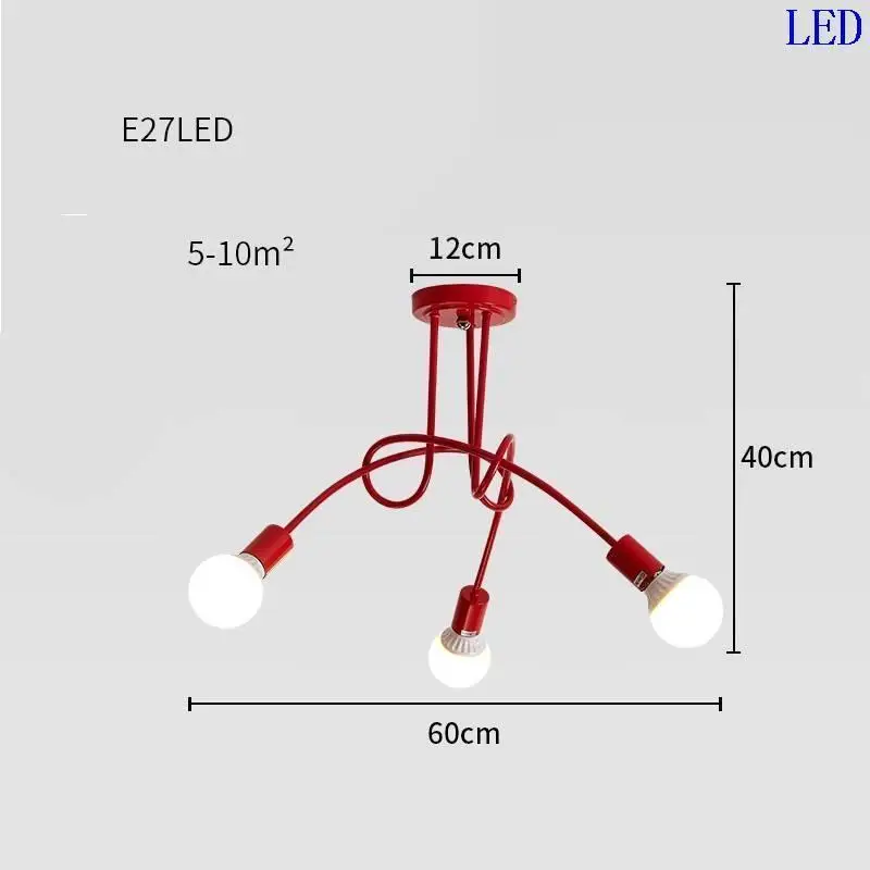 Sufitowa освещение потолка Винтаж лампа для Luminaria Plafonnier Moderne Гостиная де Lampara TECHO LED потолочный светильник