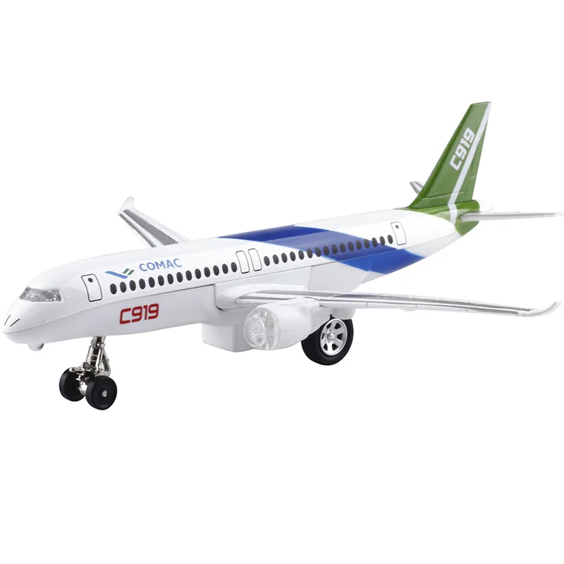 Caipo модель самолета из сплава сделано в Китае большой самолет C919 модель самолета 51414L без упаковки держатель