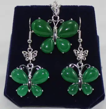 

Free shipping hot sell new - Exquisite Butterfly Necklace Set