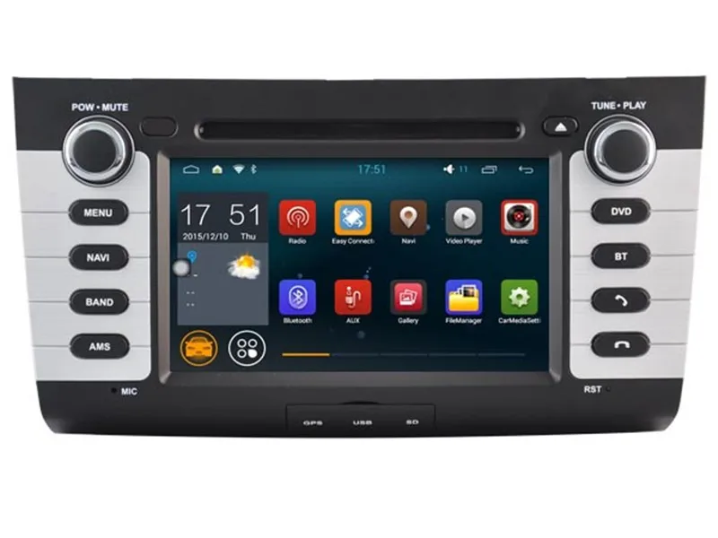 Фото Автомагнитола автомобильный dvd-плеер на основе Android с GPS головное устройство 9 0