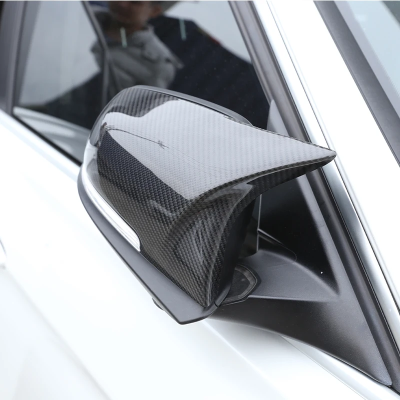 Real Carbon Fiber Car Rearview Mirror Cover Trim Auto Replacement Parts For BMW F20 F21 F22 F23 F45 F46 F34 F35 F32 F33 X1 E84