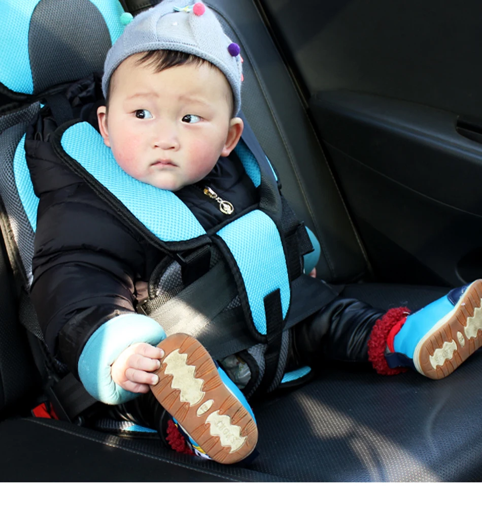 Детское безопасное сиденье портативное детское автомобильное сиденье Регулируемое удобное детское кресло обновленная версия