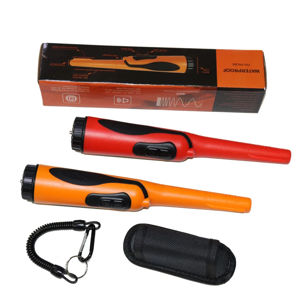 

Waterproof Handheld Metal Detetor RZX-520 Factory Wholesale Hot Sale Hand Held Pointer Treasure Hunter Super High Sensitive Pin