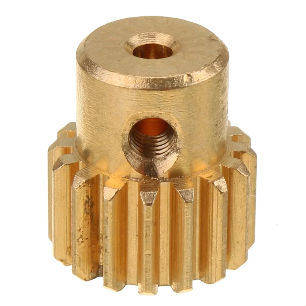 SG 1603 1604 UDIRC 1601 RC Car Spare Copper Motor Gear 16T 0.6M 1603-036 Vehicles Model Parts