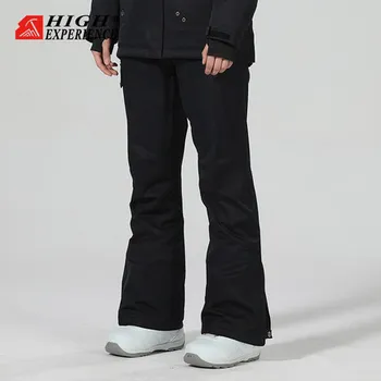 

2019 new ski pants thin version waterproof warm single board double board slim ski pants windproof ski suit men and women snow