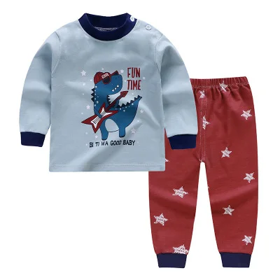VIDMID/весенние комплекты одежды для маленьких мальчиков футболка с длинными рукавами комплекты одежды для мальчиков хлопковая детская одежда для мальчиков, Детские комплекты 7086 02