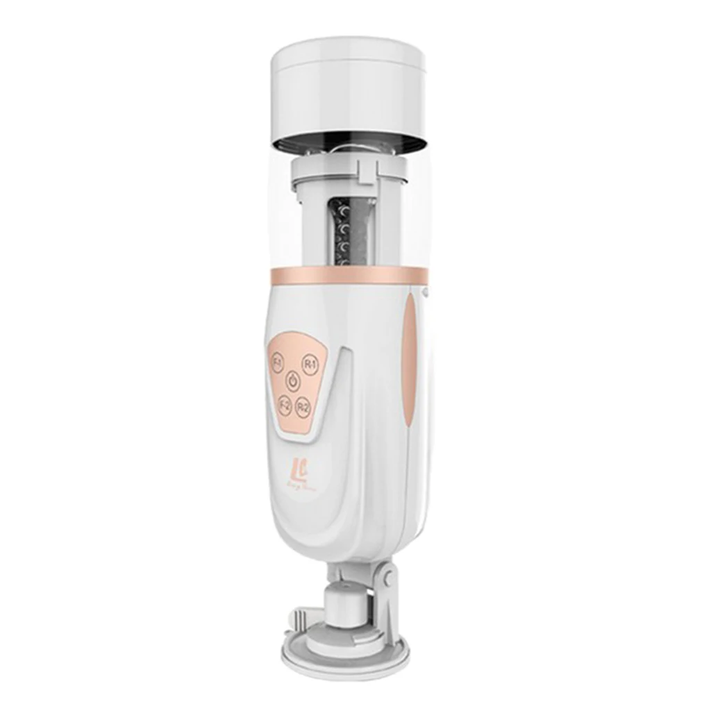 Men's Automatic Sucking Aircraft Cup Simulation Vagina Electric Thrusting Vibration Vibrating Clip Body Relax Massager Adult Toy