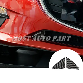

Carbon Fiber Front Bumper Tow Hook Hole Cap Trim Cover For Mazda 3 2014-2016