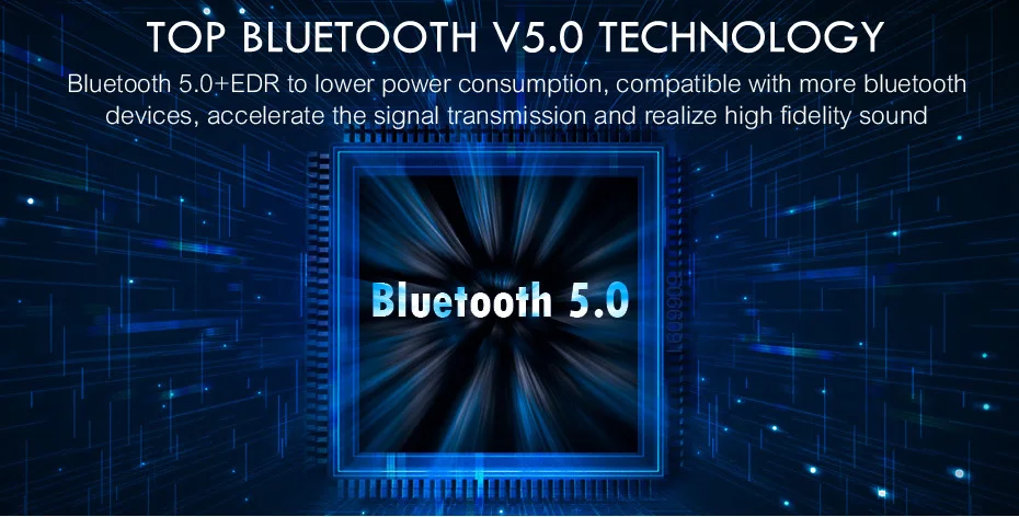 5,0 3 в 1 bluetooth-наушники с 1200 мАч зарядным чехлом беспроводные bluetooth-наушники bluetooth-динамик на подставке для Ios Android