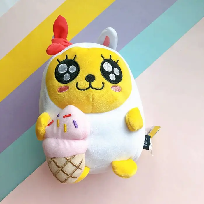 Милая плюшевая игрушка персик Райан 19 см мягкие игрушки Подушка День рождения Рождественский подарок#2987 - Цвет: Белый