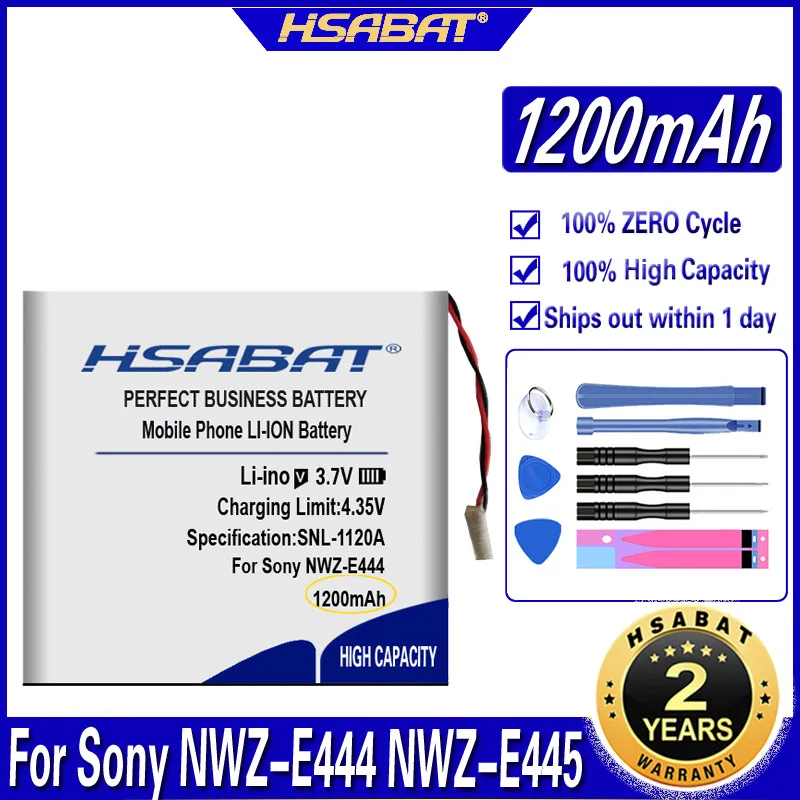 HSABAT Батарея для Sony NWZ-WH303 E373 E383 A864 A865 LIS1425HNPC SRS-BTV5 NWZ-E444 NWZ-E445 NWZ-E345 NWZ-E344 NWZ-E443 |