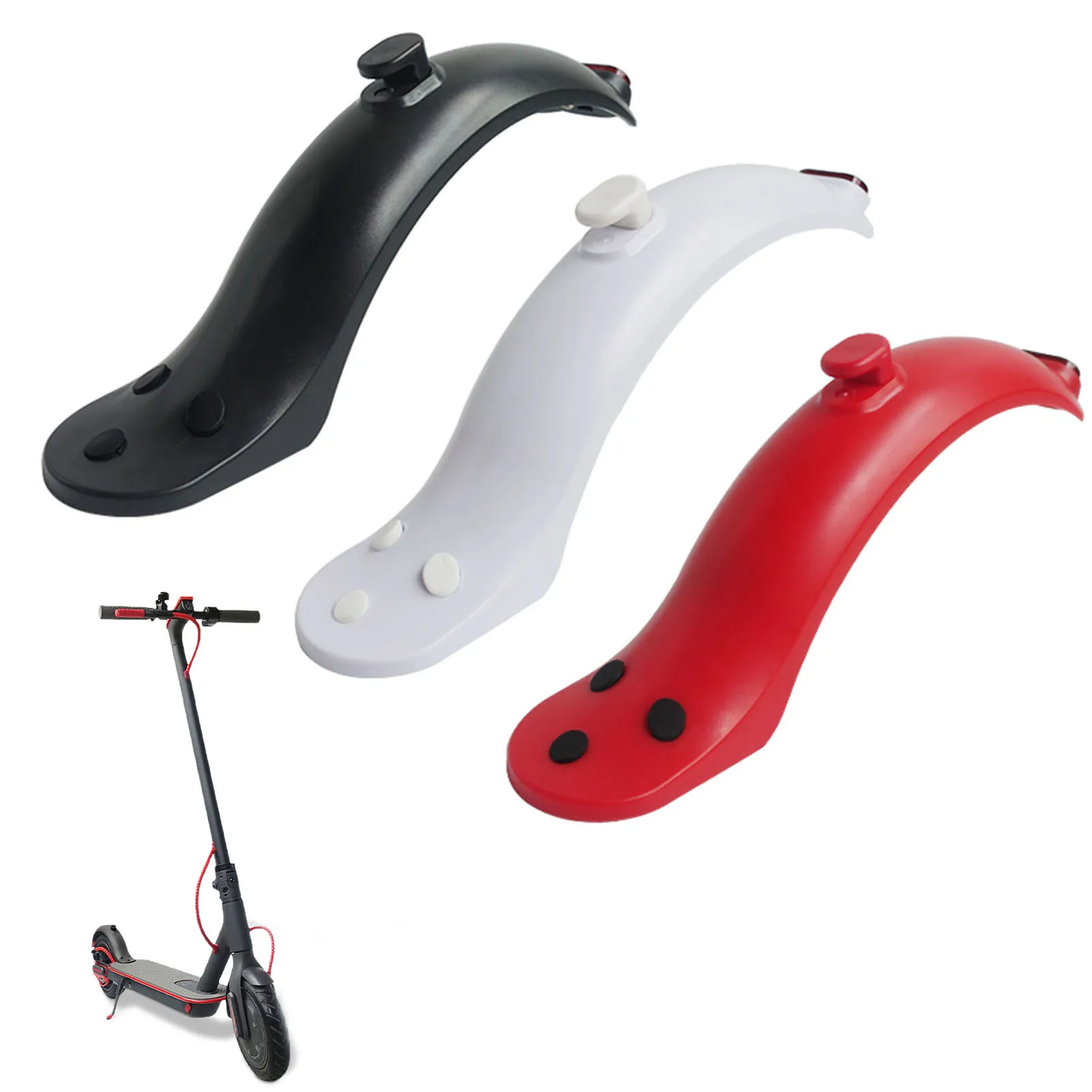 Electric Scooter Part Rear Mudguard Tire Splash Fender Guard Protector Tool 