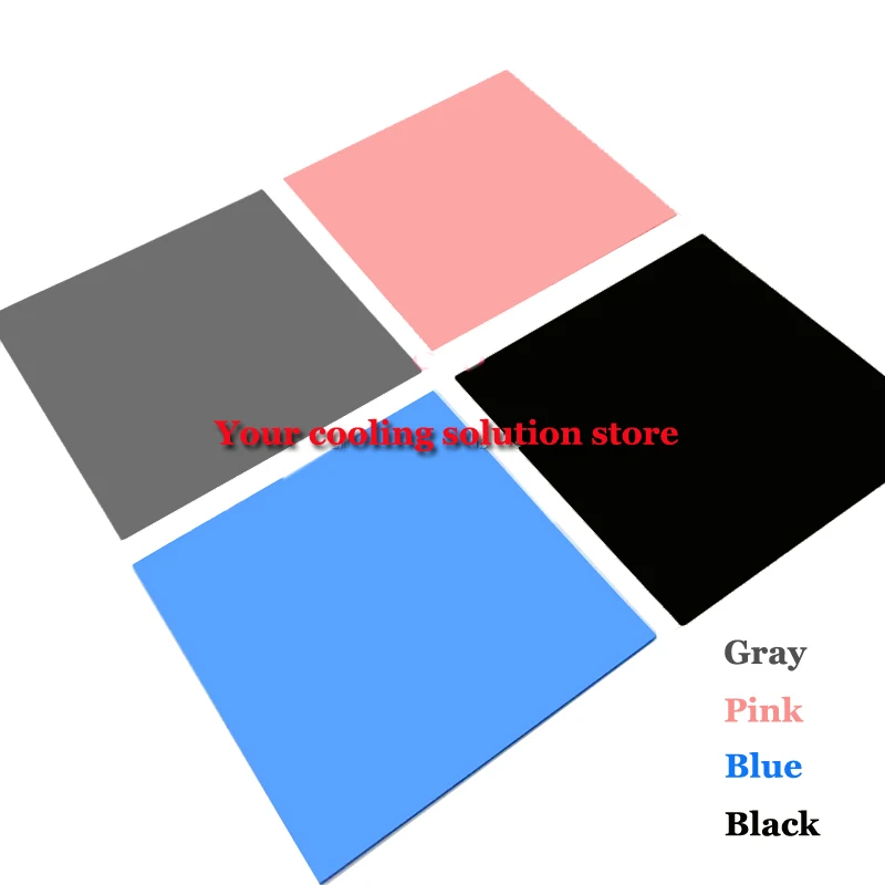 Thermal pad 12.8W/mK120X120mm Thermal conductivity CPU Heatsink Cooling Conductive Silicone Pad Thermopad Gasket