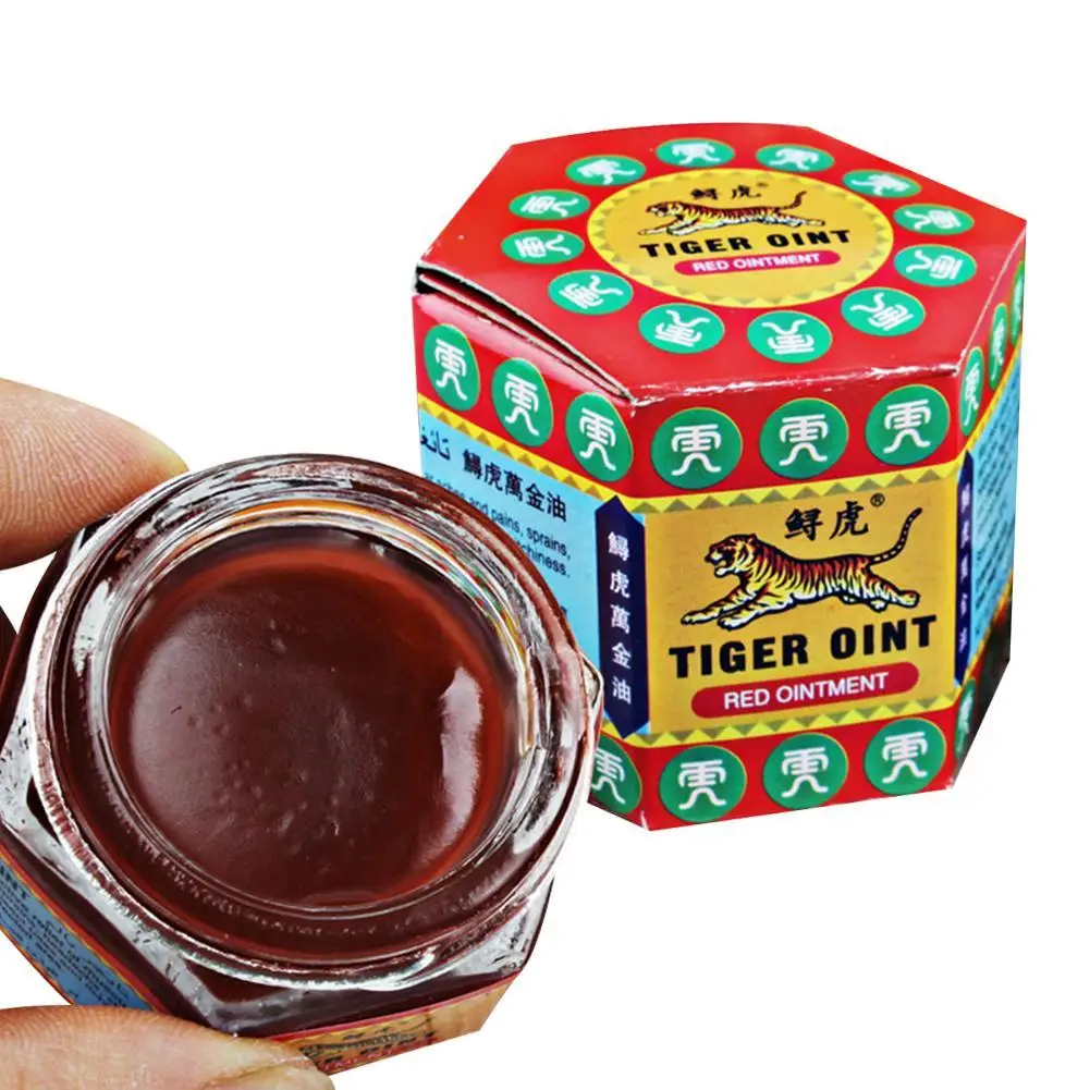 Red Tiger Balm Ointment Painkiller Ointment Muscle Pain Relief Ointment Soothe Itch Essential Balm Headache Dizziness Essential Red Tiger Balm Ointment Painkiller Ointment Muscle Pain Relief Ointment Soothe Itch Essential Balm Headache Dizziness Essential