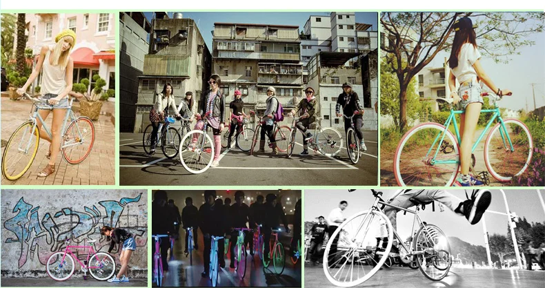 Clearance New X-Front brand Luminous High-carbon steel fixed gear retro Bike 700C students stunt bicycle inverter ride road bicicleta 29