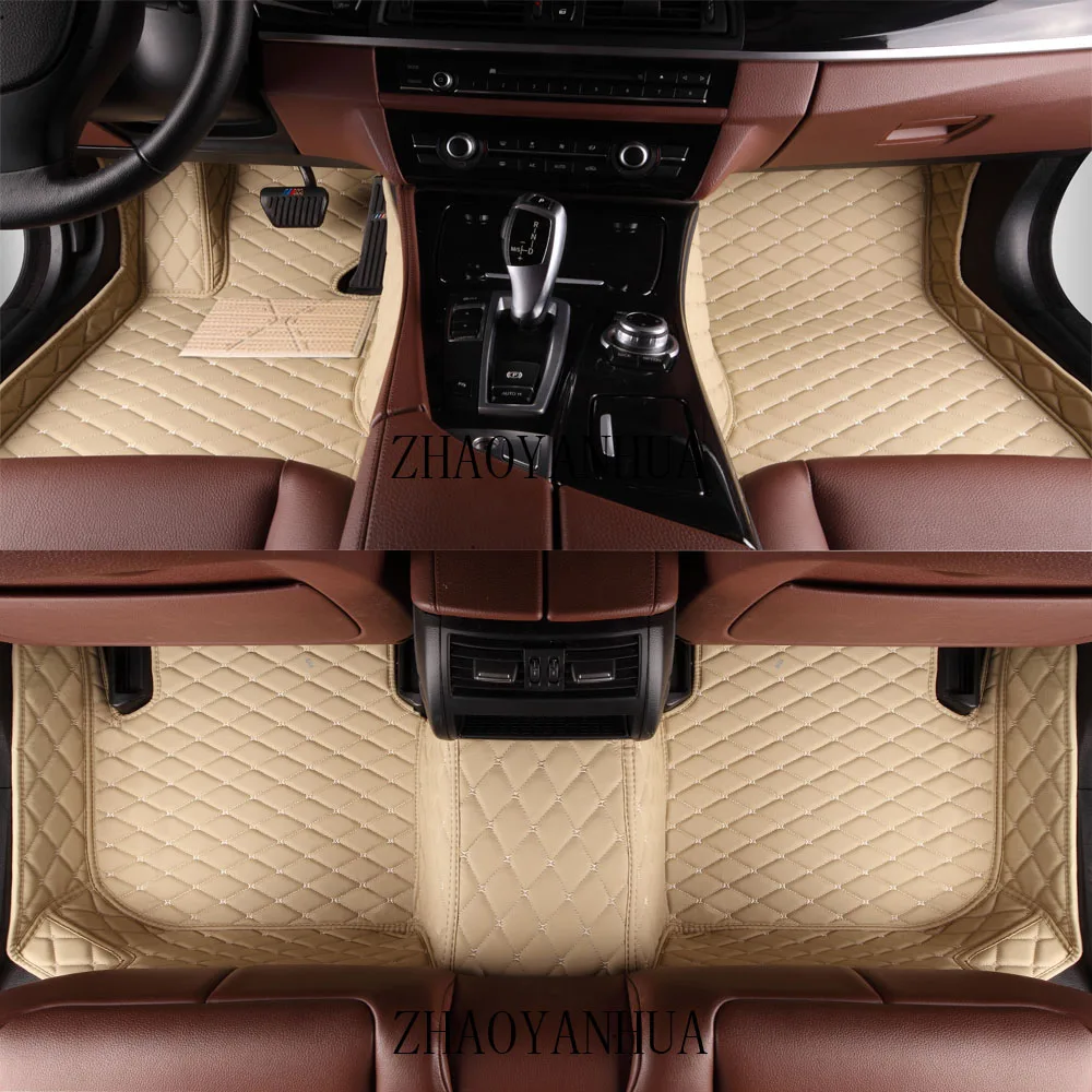 Custom Fit LHD/RHD Car Floor Mats For Dodge Ram Three Row Year High