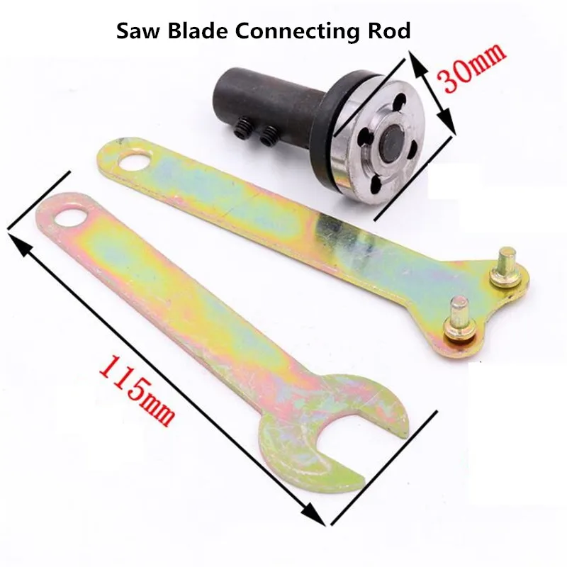 Polishing Machine Accessories Fixture Clamp Polished Grinding Wheel Shaft Grinding Wheel Saw Connecting Rod For Spindle 8mm 4