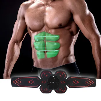 

Smart Fitness Kit Household Electric Abdominal Muscle Training Machine Stimulator ABS EMS Trainer Fitness Slimming Massage