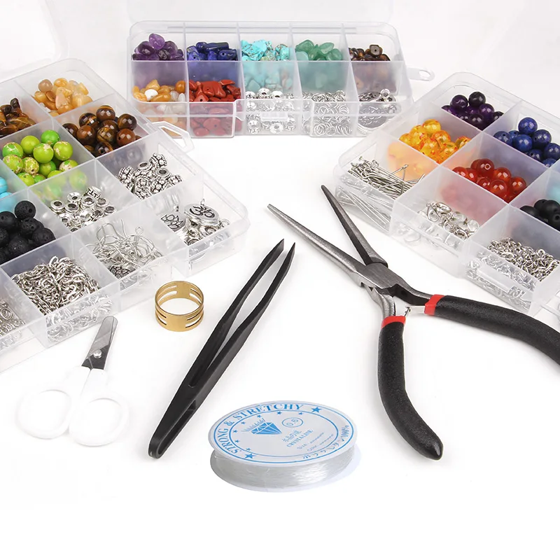 Cheap Jewelry Crafts Making Kit Set Findings Supplies Accessary Assortment  in Box