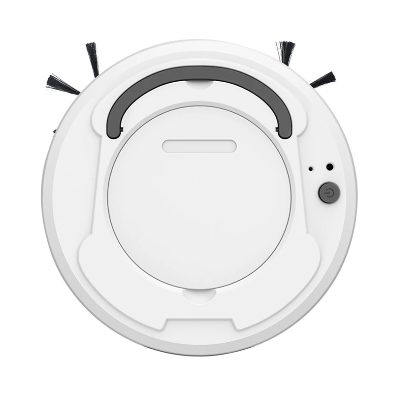 

3-In-1 Auto Sweeping Robot Vacuum Cleaner USB Rechargeable Smart Floor Mop Cleaning Home Office Dry and Wet Sweeping Cleaner