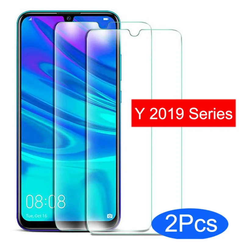 Чехол для телефона из закаленного стекла Huawei Y9 Y7 Y6 Y5 2019 защитный чехол аксессуары