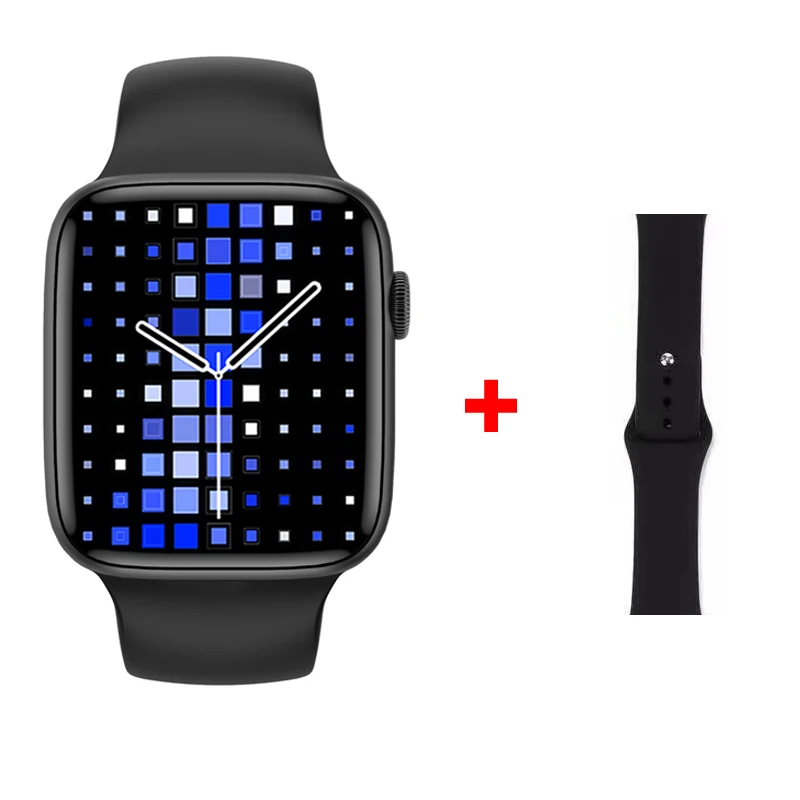 Original iwo DT7+ Smart Watch Series 7 NFC Function Bluetooth Call Ai Voice Assistant GPS Wireless Charger DT7 Plus Smartwatch 