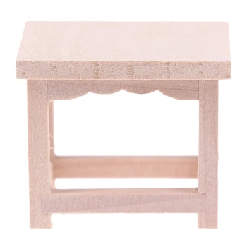 

Dollhouse Miniature Accessories Wood Stool Flower Stand Beer Stand Simulation Chair Furniture Model Toys for Doll House Decor