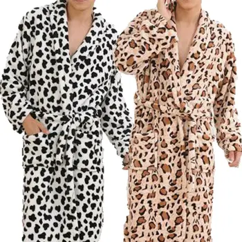 

Women Ladies Men Comfort Bath Robe 2019 Newest Fashion Soft Dressing Solid Gown Housecoat Night Wear Robe