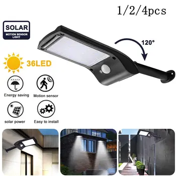 

36 LED Solar Safety Lighting Three-mode Outdoor Waterproof Solar For Courtyard Garden
