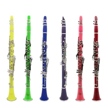 17 ключей Bb кларнет с Чехол-перчатка Рид зажим для музыкальных инструментов части