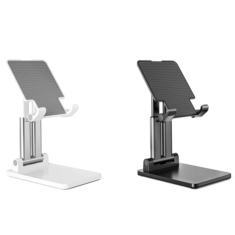 Dual Pole Foldable Tablet Stand,Adjustable Height for iPad Pro Stand