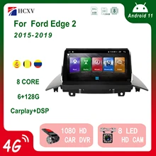 

HCXV Android Car Radio Stereo For Ford Edge 2 2015-2019 Car Navigation Multimedia System Dvd Player Audio Gps Autoradio Radio