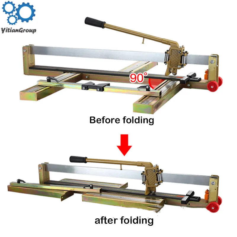 

Tile push knife floor wall tile cutting machine Cutting tool High precision manual tile cutting machine 600mm [600 type]