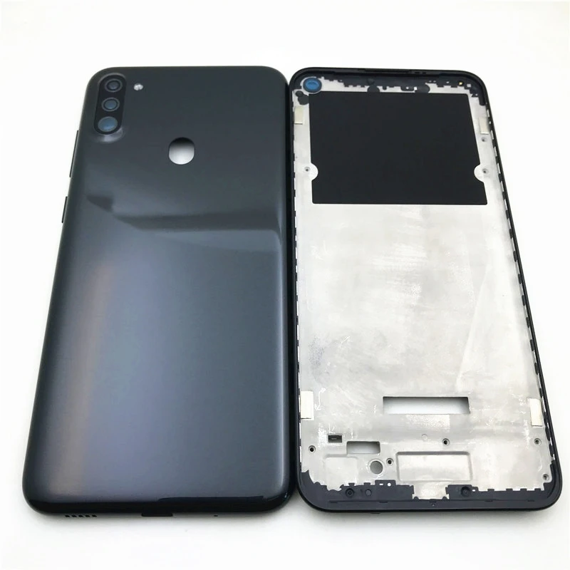 Полный корпус для Samsung Galaxy A11 A115 SM-A115F/DSN 2020 средняя рамка с крышкой батарейного