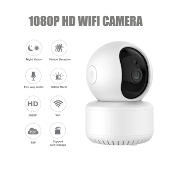 

Wifi IP Camera HD 720P 1080P Home Security Cloud Wireless Night Vision Two Way Audio Auto Tracking CCTV Camera iCsee App Onvif