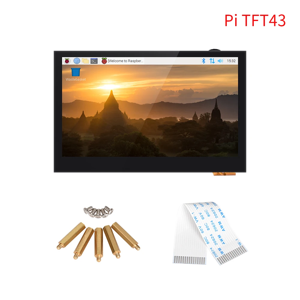 BIGTREETECH BTT PITFT50 V2.0 TFT43 TFT70 Capacitive Touch Screen Panel 5/4.3/7 Inch DSI Raspberry Pi LCD 3D Printer Parts precisioncore printhead 3D Printer Parts & Accessories