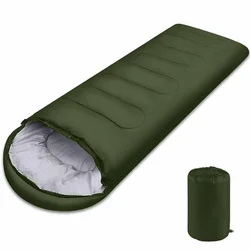 Camping Sleeping Bag Ultralight Waterproof 4 Season Warm Envelope Backpacking Sleeping Bag for Outdoor Traveling Hiking
