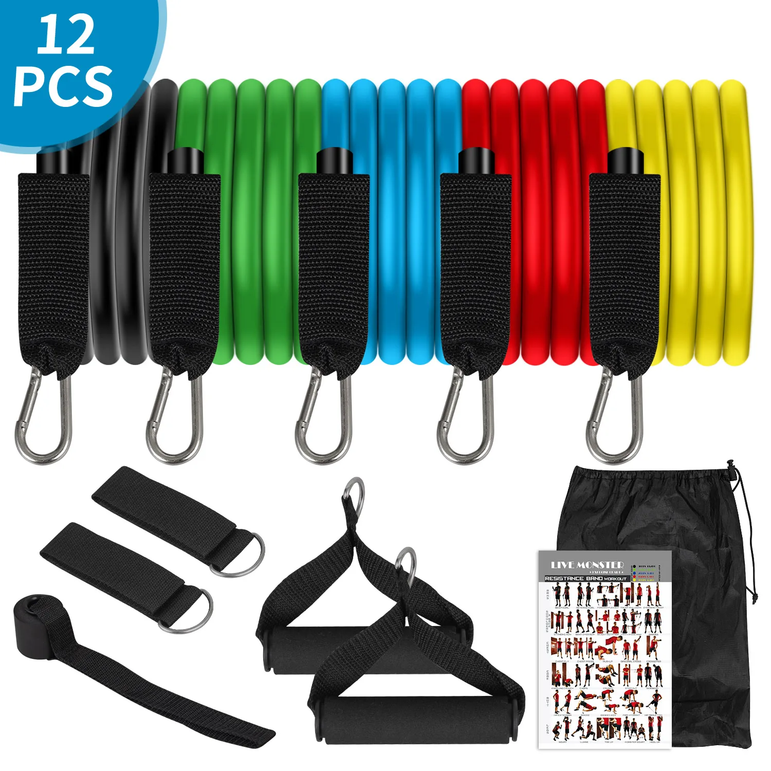 Rubber Bodybuilding Resistance Bands | Rubber Sports Accessories ...