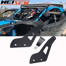 

For 2017- 2021 Can Am Maverick X3 & X3 Max X RS / DS / MR / Turbo / R UTV LED Light Bar Mount For 50 Inch LED Light Roof Bracket