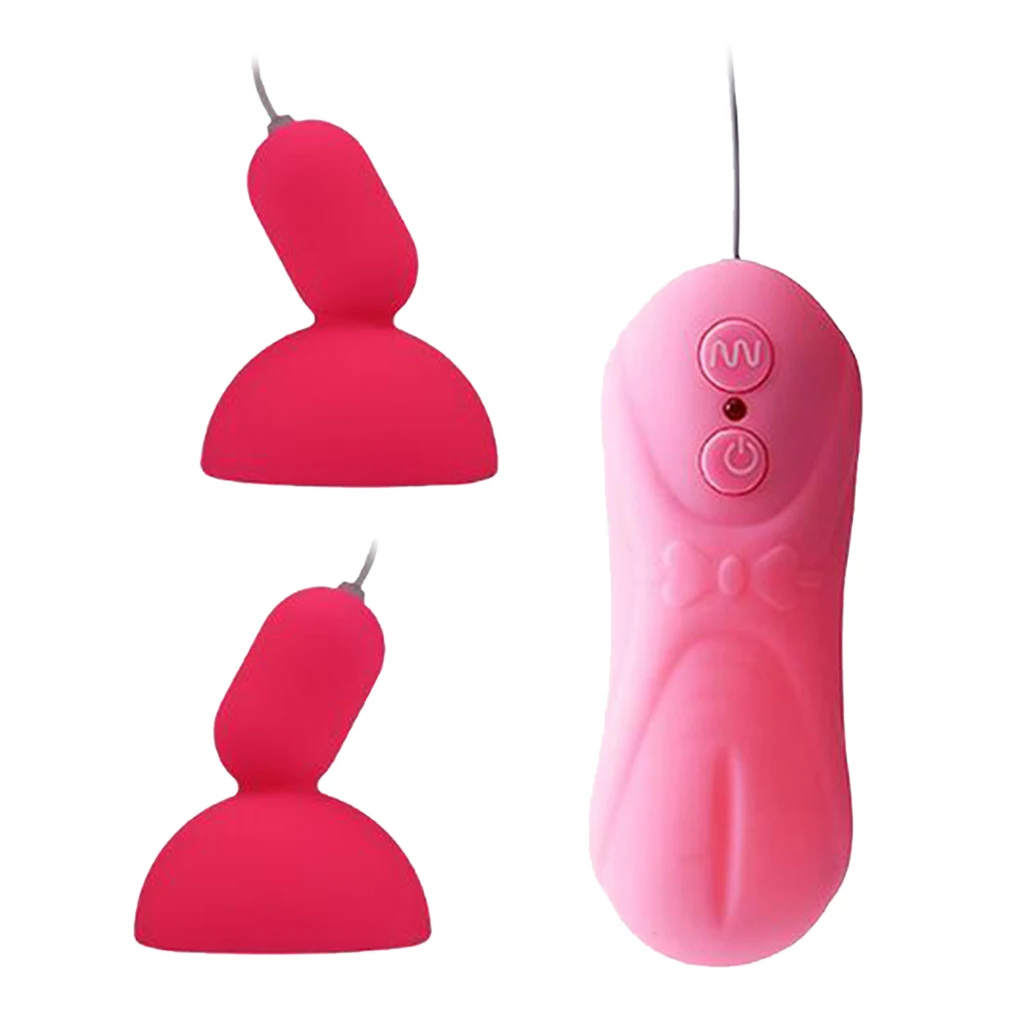 Soft Silicone Female Breast Nipple Vibrating Massage Enhancement Flirting Enlarger Pump Sucker Vibrator Massager Masturbator