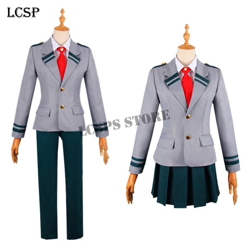 LCSP мой герой Академия Midoriya Izuku deku OCHACO URARAKA Косплей Костюм японского аниме все
